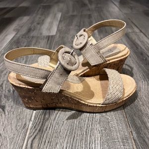 Girls Jessica Simpson wedge sandals